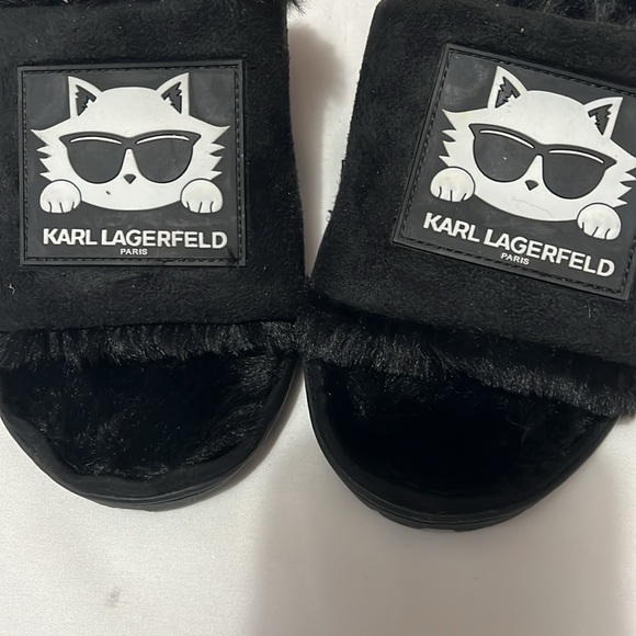 Karl Lagerfeld Paris Cool Cat Slippers - Picture 5 of 5